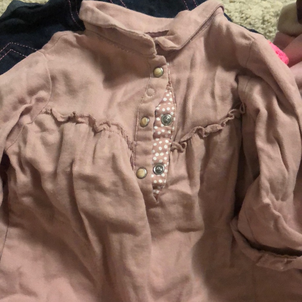 Zara baby girl shirt dress